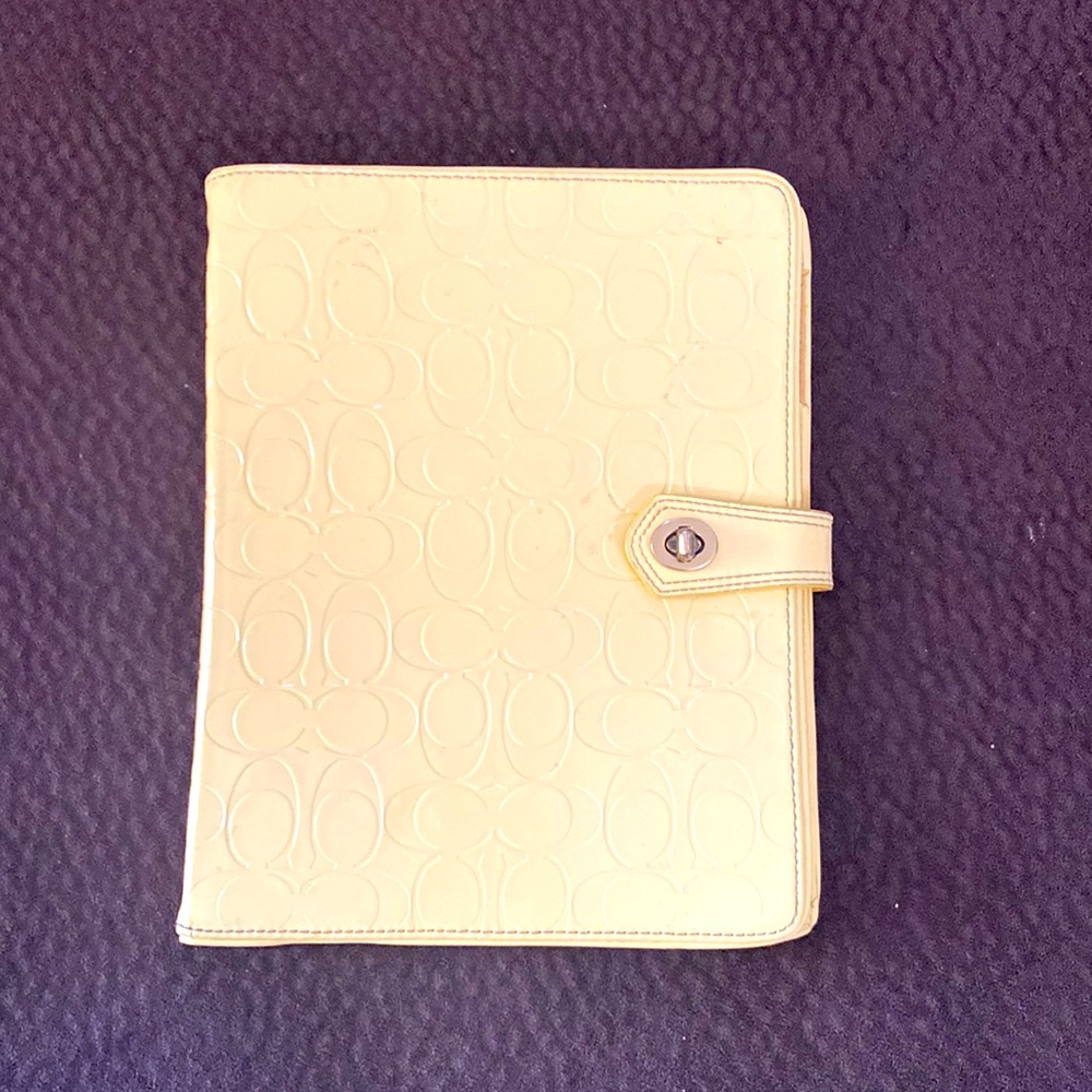Coach iPad case